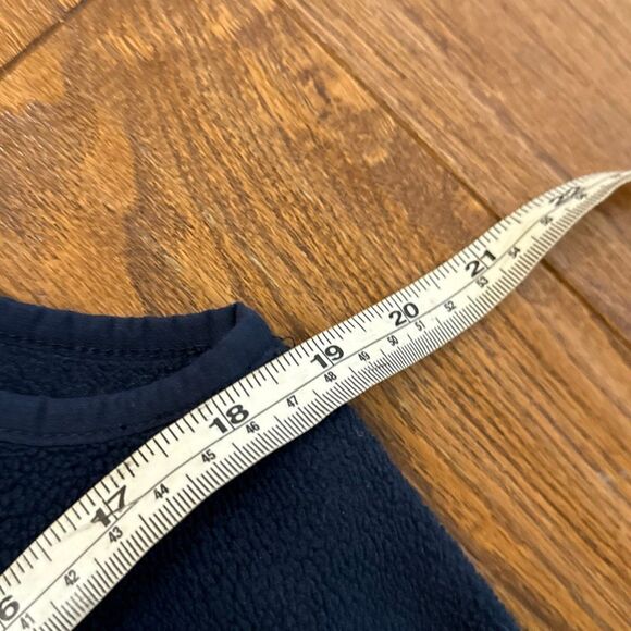 Vineyard Vines navy and pink fleece vest M - Picture 8 of 10